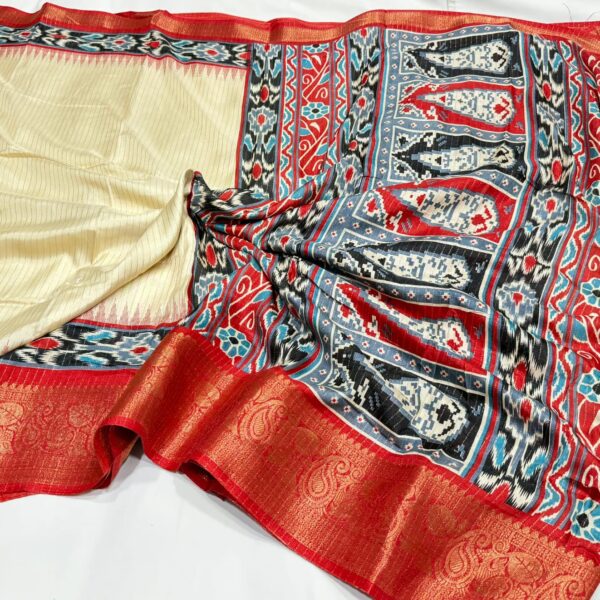 Semi Viscose Silk Digital Print Saree