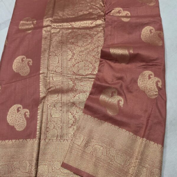 Premium Khadi Georgette Self Colour Saree – Elegant Ethnic Wear for Women