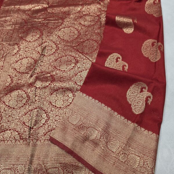 Premium Khadi Georgette Self Colour Saree – Elegant Ethnic Wear for Women
